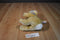 Commonwealth Tan Bunny Rabbit with Blue Bow 2003 Beanbag Plush