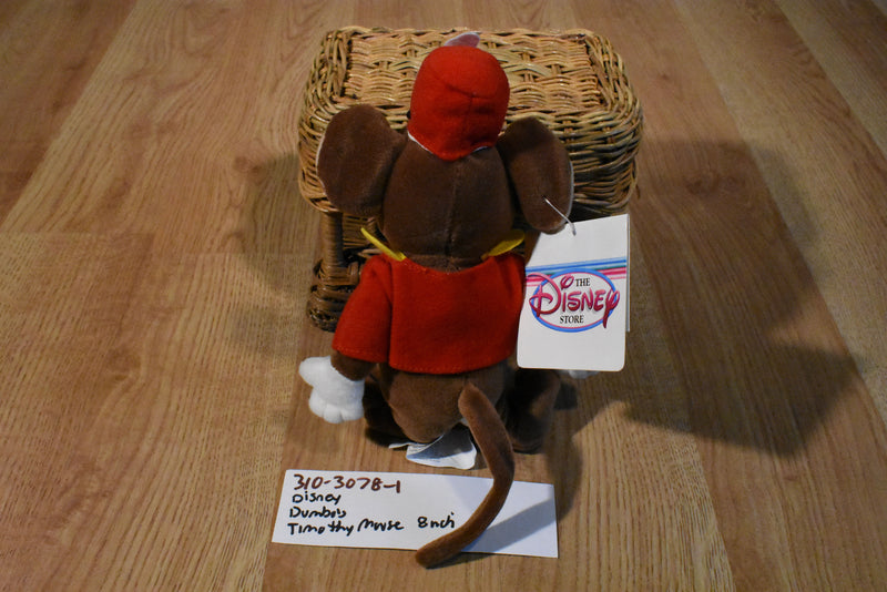 Disney Store Dumbo Timothy Mouse Beanbag Plush