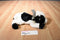 Aurora Holstein Black and White Cow Beanbag Plush