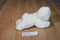 DGE Corp. White Bunny Rabbit Beanbag Plush with a Pink Bow