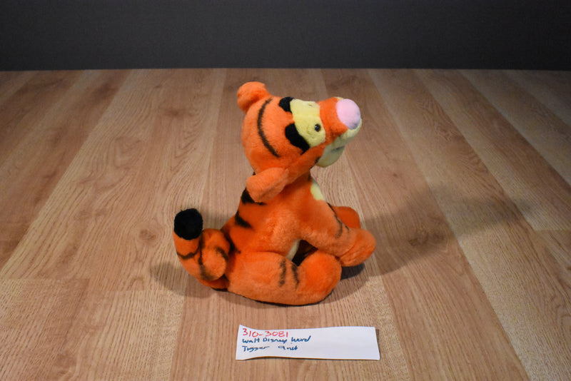Disney World Tigger Beanbag Plush with a Pink Nose