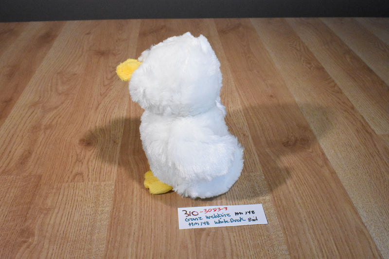 Ganz Webkinz white Duck HM148 Beanbag Plush