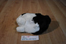 Chosun Black and White Bunny Rabbit Beanbag Plush