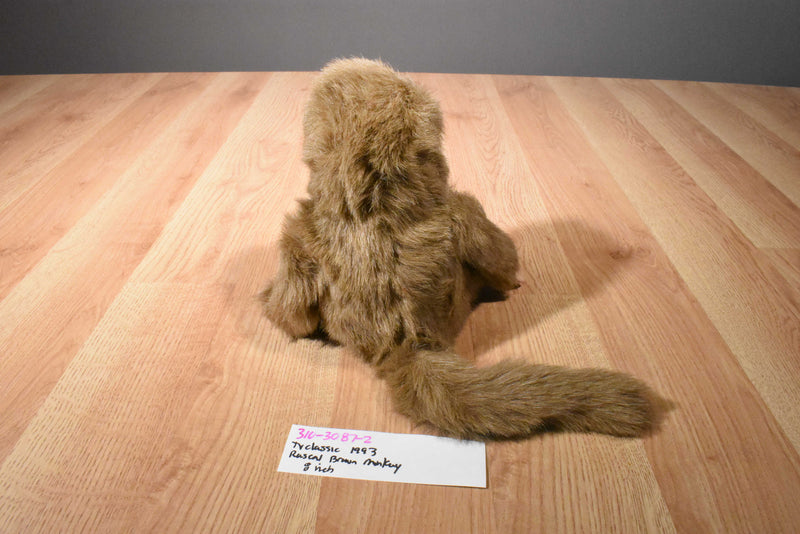 Ty Classic Rascal the Brown Monkey 1993 Beanbag Plush