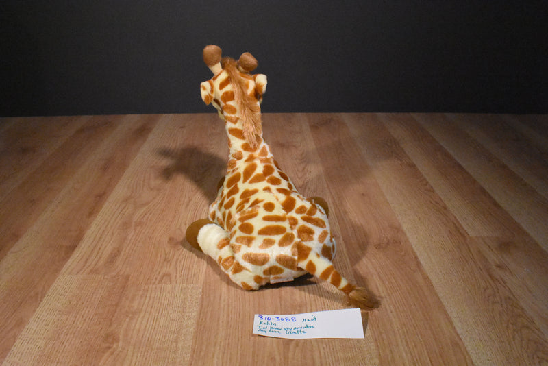 Kohl's Cares Nancy Tillman I'd Know You Anywhere My Love Giraffe Plush