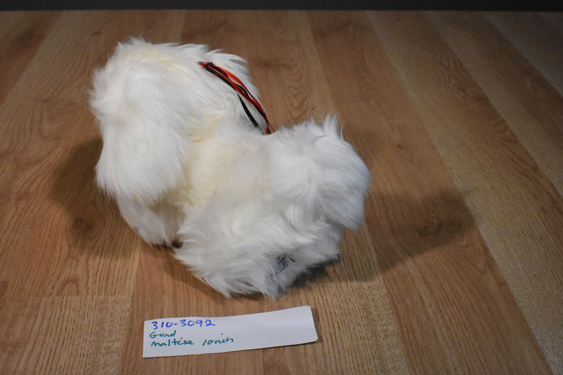 Gund White Maltese Dog Plush