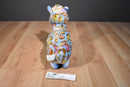 Kellytoy Llama Alpaca With Blue Leopard Print Plush