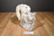 Unipak Brown and Beige Frosted Bunny Rabbit Beanbag Plush