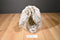 Unipak Brown and Beige Frosted Bunny Rabbit Beanbag Plush