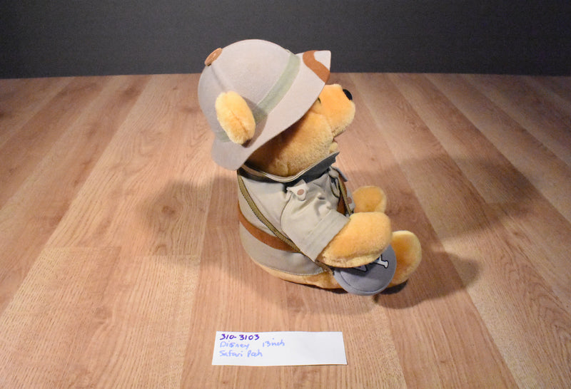 Disney World Animal Kingdom Safari Pooh Plush