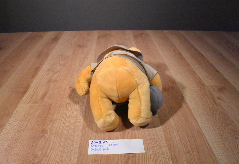 Disney World Animal Kingdom Safari Pooh Plush