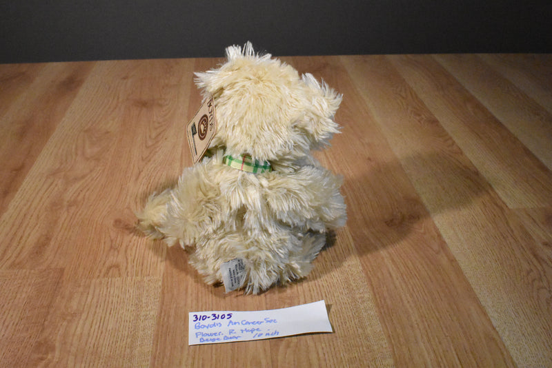 Boyd's Flowers R. Hope Daffodil Days Beige Teddy Bear 2005 Beanbag Plush