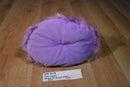 Nova World Gray and Beige Yorkshire Terrier Plush on a Purple Pillow