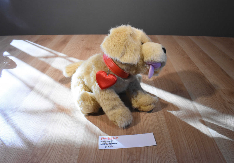 Hallmark Heartly the Golden Retriever Puppy Dog Beanbag Plush