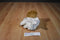 GAC Brown Bear Plush Wearing a Ghost Costume