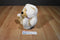 Walmart White and Beige Teddy Bear Plush