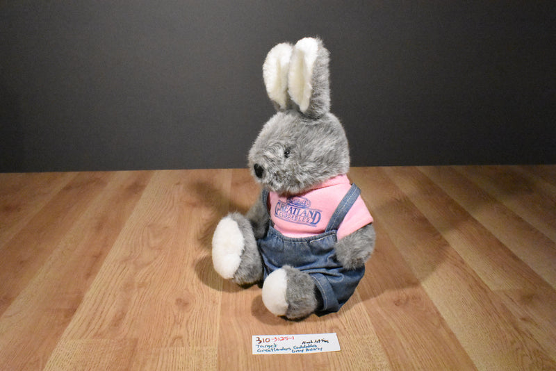 Target Greatland Cuddables Gray and White Bunny Rabbit Plush
