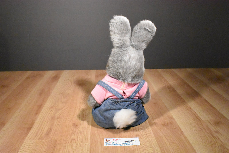 Target Greatland Cuddables Gray and White Bunny Rabbit Plush