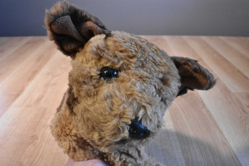Ty Classic Chips the Brown and Tan Terrier Dog 1996 Beanbag Plush