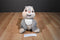 Disney Store Thumper Textured Gray and Beige Bunny Rabbit Beanbag Plush