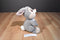 Disney Store Thumper Textured Gray and Beige Bunny Rabbit Beanbag Plush