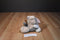 Disney Store Thumper Textured Gray and Beige Bunny Rabbit Beanbag Plush