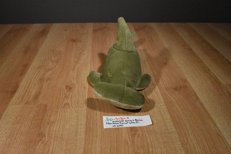 Westcliff Collection Green and Beige Hammerhead Shark Plush