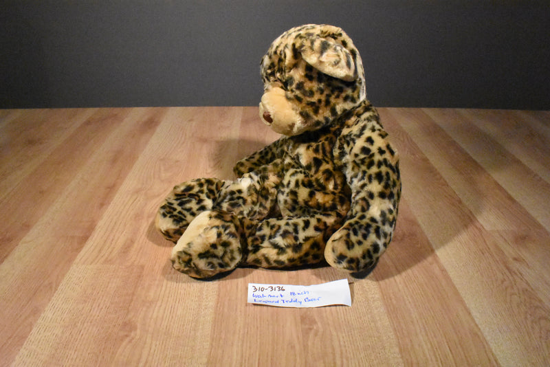 Walmart Leopard Print Teddy Bear Plush