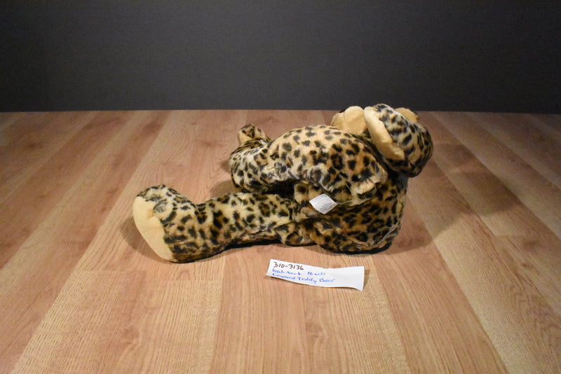 Walmart Leopard Print Teddy Bear Plush