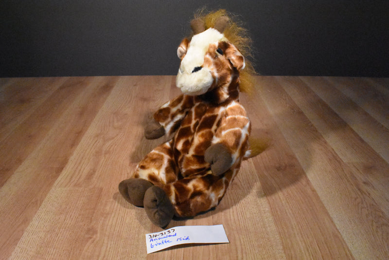 Nanco Animaland Brown and Beige Giraffe 2006 Plush