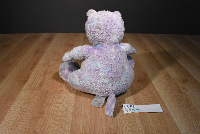 Build-a-Bear Purple Tye Dye Hippo Plush