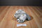 The Petting Zoo Grey and White Husky 1994 Plush with Blue Eyes