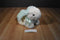 Commonwealth Pastel Mint Green and White Bunny Rabbit Plush