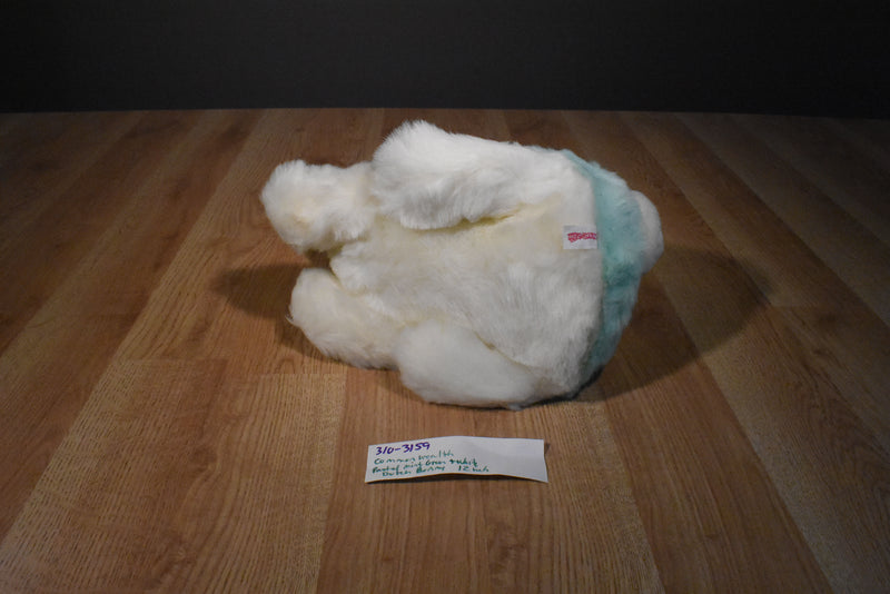 Commonwealth Pastel Mint Green and White Bunny Rabbit Plush