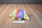 Ganz Webkinz Rainbow Armadillo HM471 Beanbag Plush No Code