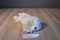 Ty Classic Jenkins the Tan and White Fluffy Dog 2001 Beanbag Plush