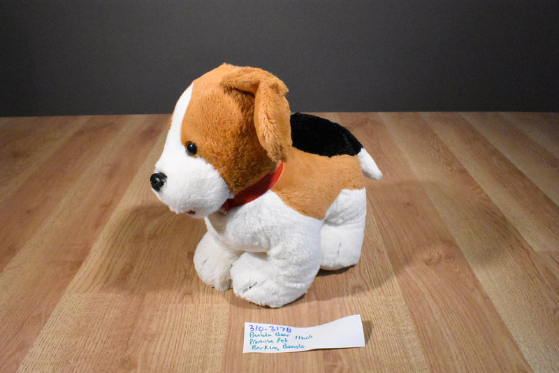 Build-A-Bear Promise Pet Tan Black and White Barking Beagle 2015 Plush
