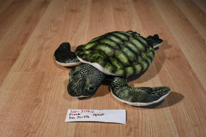 Fiesta Green Sea Turtle Plush
