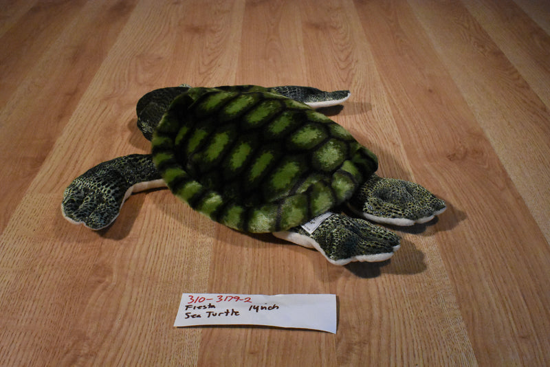 Fiesta Green Sea Turtle Plush