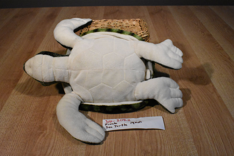 Fiesta Green Sea Turtle Plush