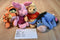 Mattel Disney Pooh Piglet Tigger and Eeyore Beanbag Plush
