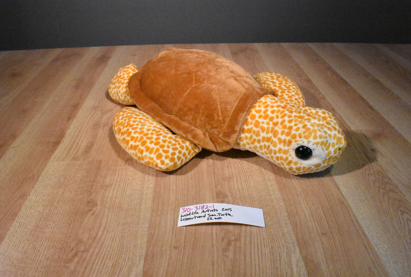 Wildlife Artists Brown and Orange Spotted Loggerhead Sea Turtle 2015 Plush