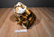 SKM Bengal Tiger Beanbag Plush with a Gold Bow