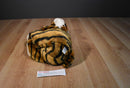 SKM Bengal Tiger Beanbag Plush with a Gold Bow