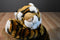 SKM Bengal Tiger Beanbag Plush with a Gold Bow