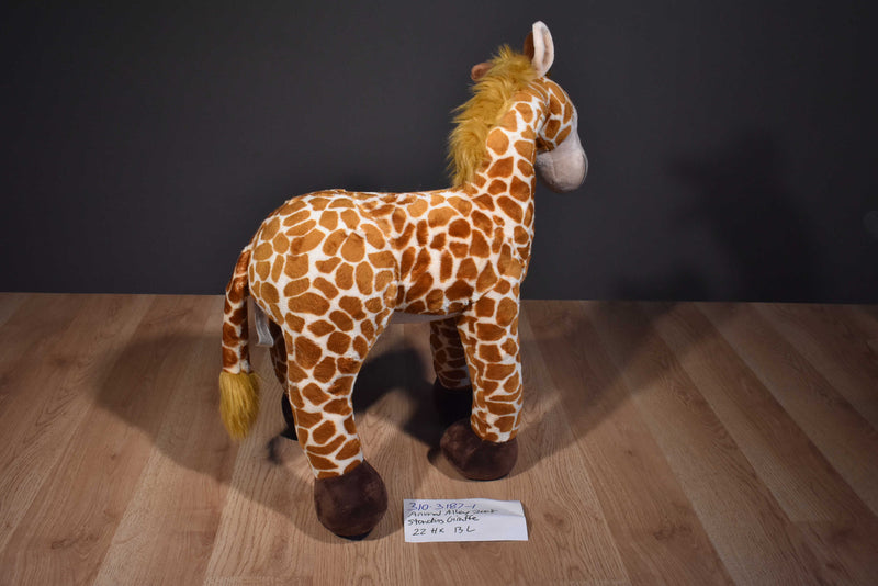 Animal Alley Standing Giraffe 2008 Plush