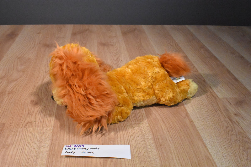 Disney World Lady and the Tramp Lady Beanbag Plush