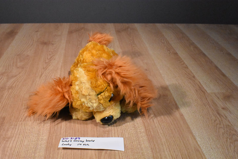 Disney World Lady and the Tramp Lady Beanbag Plush