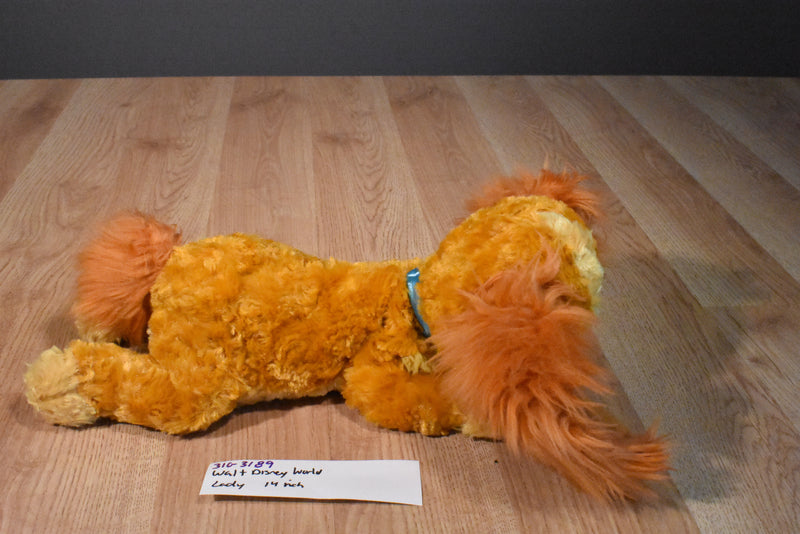 Disney World Lady and the Tramp Lady Beanbag Plush