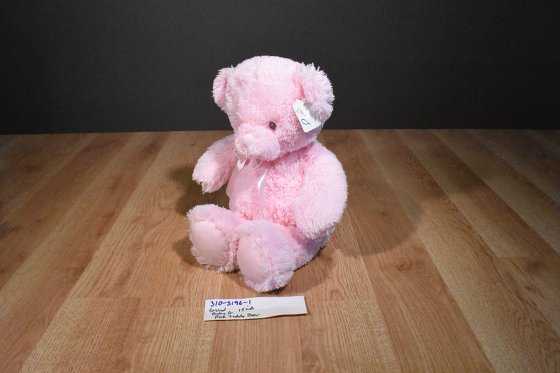 Baby Gund Pink Teddy Bear Plush